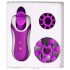 FEELZTOYS Clitella - dobíjecí rotační orální vibrátor (fialová)
