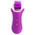 FEELZTOYS Clitella - dobíjecí rotační orální vibrátor (fialová)