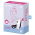 Satisfyer Traveler - cestovní klitorisový stimulátor (černobílý)