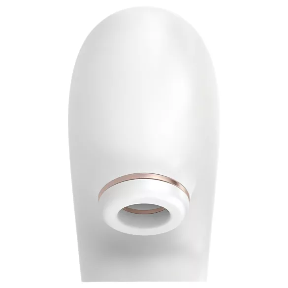 Satisfyer Pro 4 Couples - párový vibrátor s tlakovými vlnami - dobíjecí - bílý