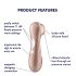 Satisfyer Pro 2 Gen2 - akumulátorový stimulátor klitorisu (hnědý)