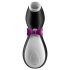 Satisfyer Penguin - nabíjecí vodotěsný stimulátor klitorisu - černobílý