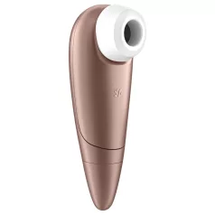   Satisfyer 1 Number One - stimulátor klitorisu na vzduchové vlny - hnědý
