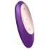 Satisfyer Double Plus Remote - rádiový, akumulátorový párový vibrátor (fialový)