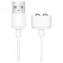 Satisfyer - magnetický USB nabíjecí kabel - 2 ks - bílý