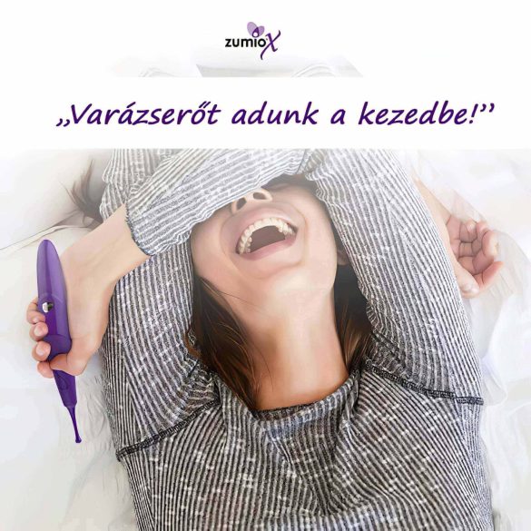Zumio Soft - akumulátorový vibrační stimulátor klitorisu (fialový)