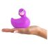My Duckie 2.0 - vodotěsný fialový vibrátor na klitoris