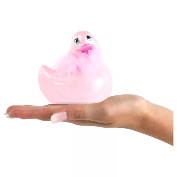 My Duckie Paris 2.0 - vodotěsný kachní vibrátor na klitoris (růžový)