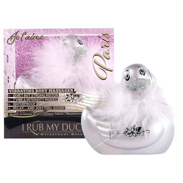 My Duckie Paris 2.0 - stříbrný stimulátor klitorisu