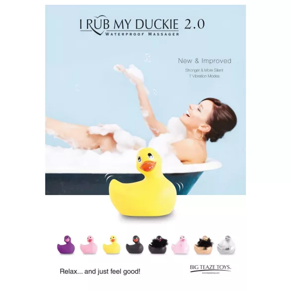 My Duckie Paris 2.0 - klitoriální vibrátor (zlatý)