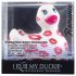 My Duckie Romance 2.0 - voděodolný klitorální vibrátor (bílý-růžový)
