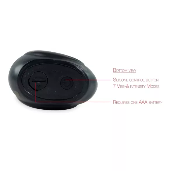 My Duckie Romance 2.0 - vibrátor na klitoris - černá/zlatá