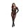 Baci - černý vzorovaný catsuit s dlouhým rukávem (S-L)