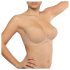 Bye Bra Gala C - neviditelná push-up podprsenka (nude)