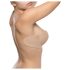 Bye Bra Gala C - neviditelná push-up podprsenka (nude)