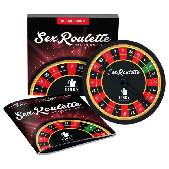 Sex Roulette Kinky - erotická společenská hra - 10 jazyků