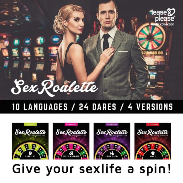 Sex Roulette Kinky - erotická společenská hra - 10 jazyků