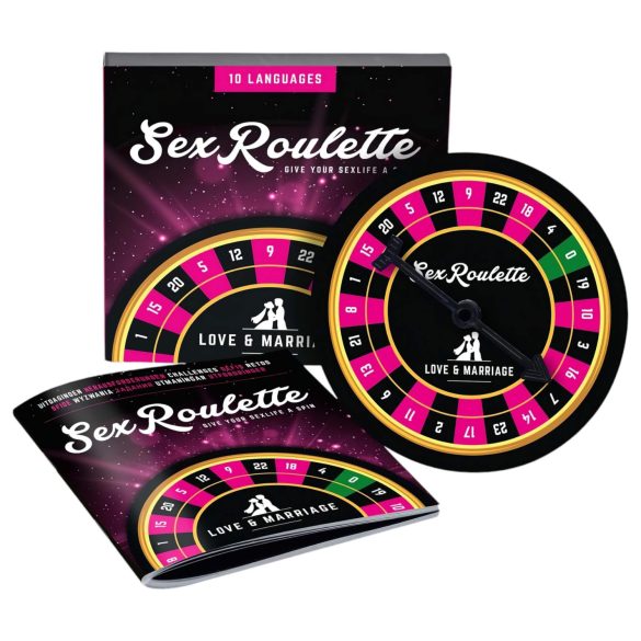 Sex Roulette Love & Married - erotická společenská hra - 10 jazyků
