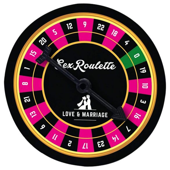 Sex Roulette Love & Married - erotická společenská hra - 10 jazyků