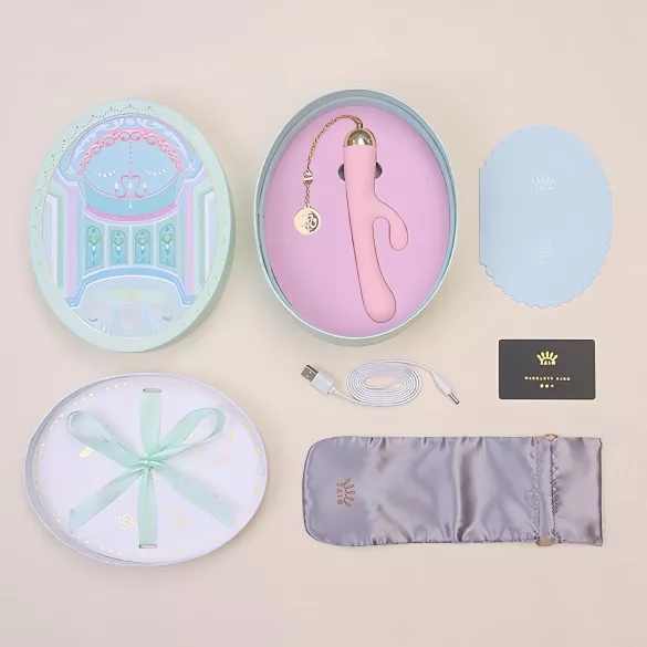ZALO Ichigo Rabbit - luxusní vibrátor ovládaný aplikací (růžový)