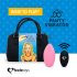 FEELZTOYS Kalhotky - nabíjecí, bezdrátový klitorální vibrátor (růžový)