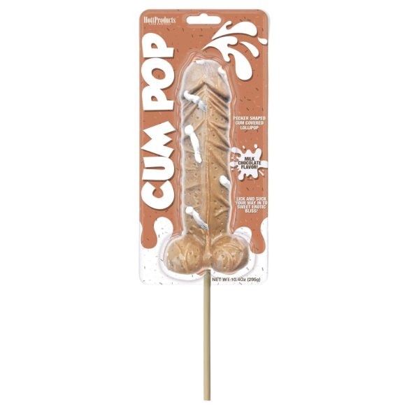 Cum Cock Pop - penisová GIGA lízátko (295g) - mléčná čokoláda