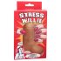 Stres Willie - antistresová kulička - penis (přírodní)