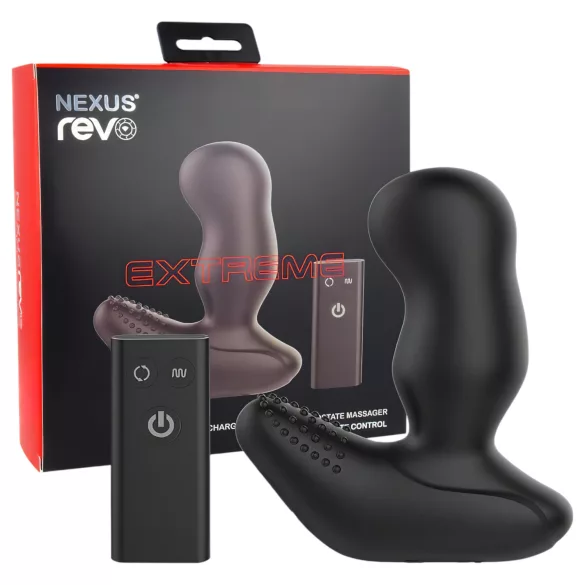 Nexus Revo Extreme - vibrační rotační prostatický stimulátor - černý