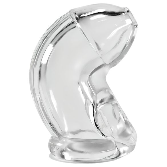 OXBALLS Cock Lock - silikonová penisová klec (průhledná)
