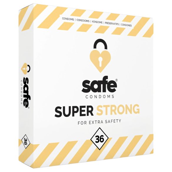 SAFE Super Strong - extra silný kondom (36 ks)