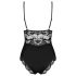 Obsessive 810-TED-1 - krajkové body (černé)