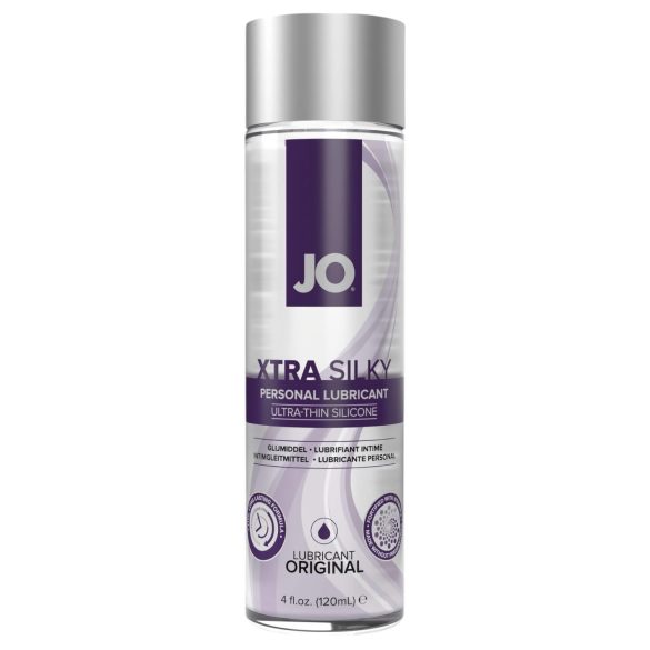 System JO Xtra Silky - silikonový lubrikační gel s vitamínem E - 120 ml