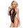 Obsessive 830-Ted - Halter body (černá) - L/XL