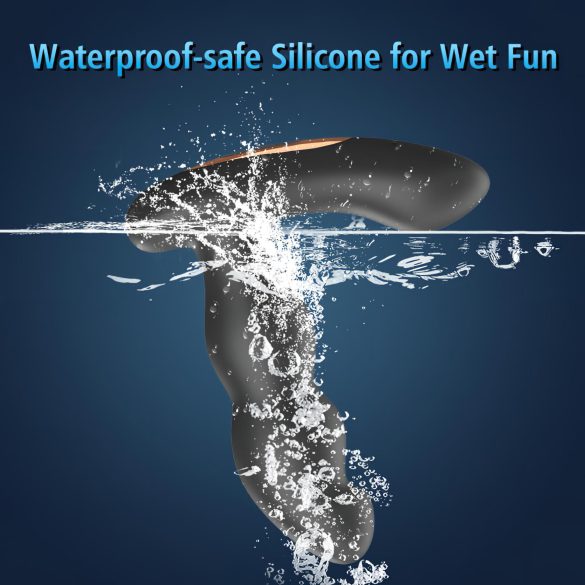 Aixiasia Hiross - rotační anální vibrátor - černý