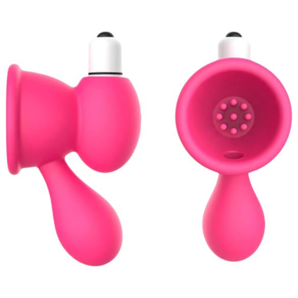Aixiasia Bobo - sací vibrátor na prsa (růžový)