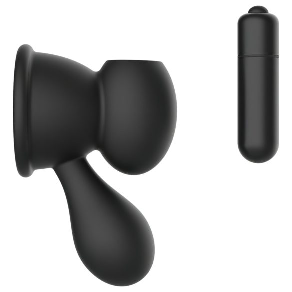 Aixiasia Bobo - vibrační odsávačka bradavek - silikon růžová