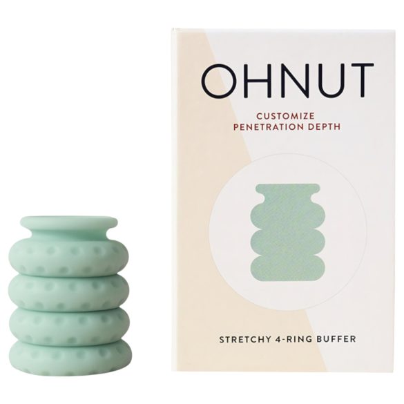 Ohnut - kroužky pro regulaci průniku - 4 části (zelená)