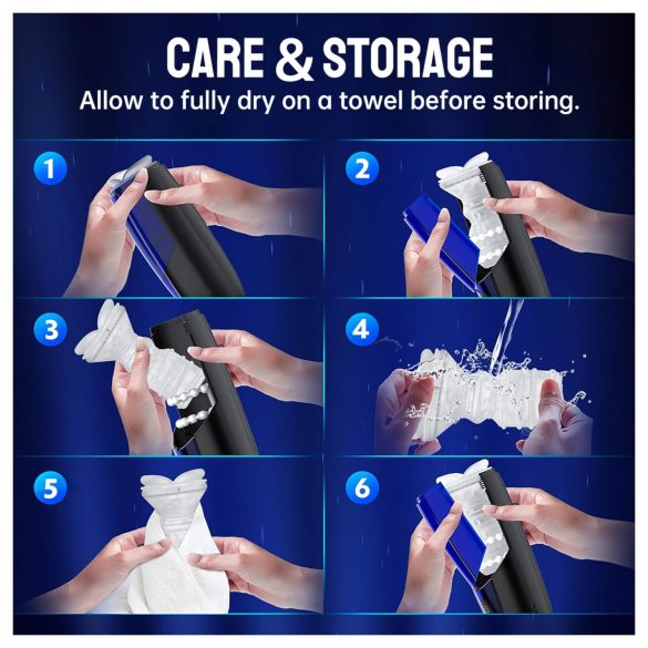 Magic Motion Xone - masturbátor pro muže - chytrý - modrý