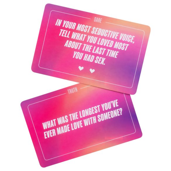 Tease&Please - hra pro páry - pravda nebo výzva - anglicky