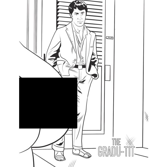 WoodRocket - Prsa, prsa, prsa - erotická omalovánka pro dospělé