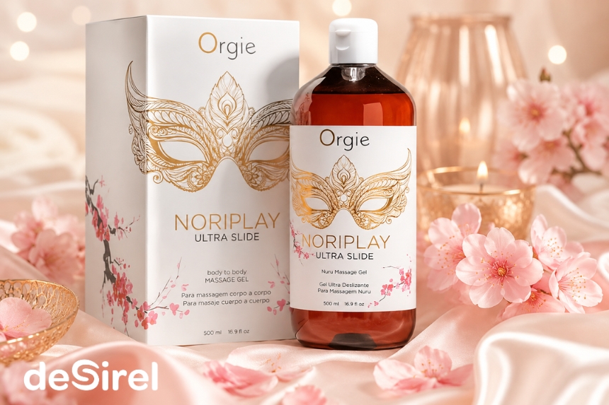 Orgie Noriplay nuru masážní olej | Desirel.cz Sex shop