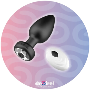 Bezdrátový anální vibrátor Desirel Easy Obsidian | Sexshop Desirel