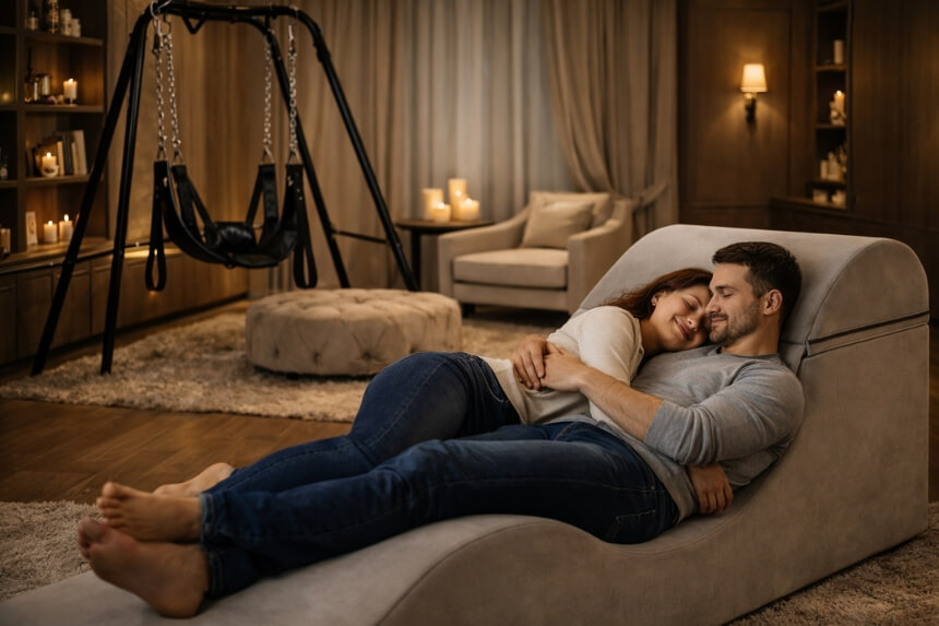 Herna pro dospělé s erotickým nábytkem a BDSM doplňky - Desirel.cz Sex Shop