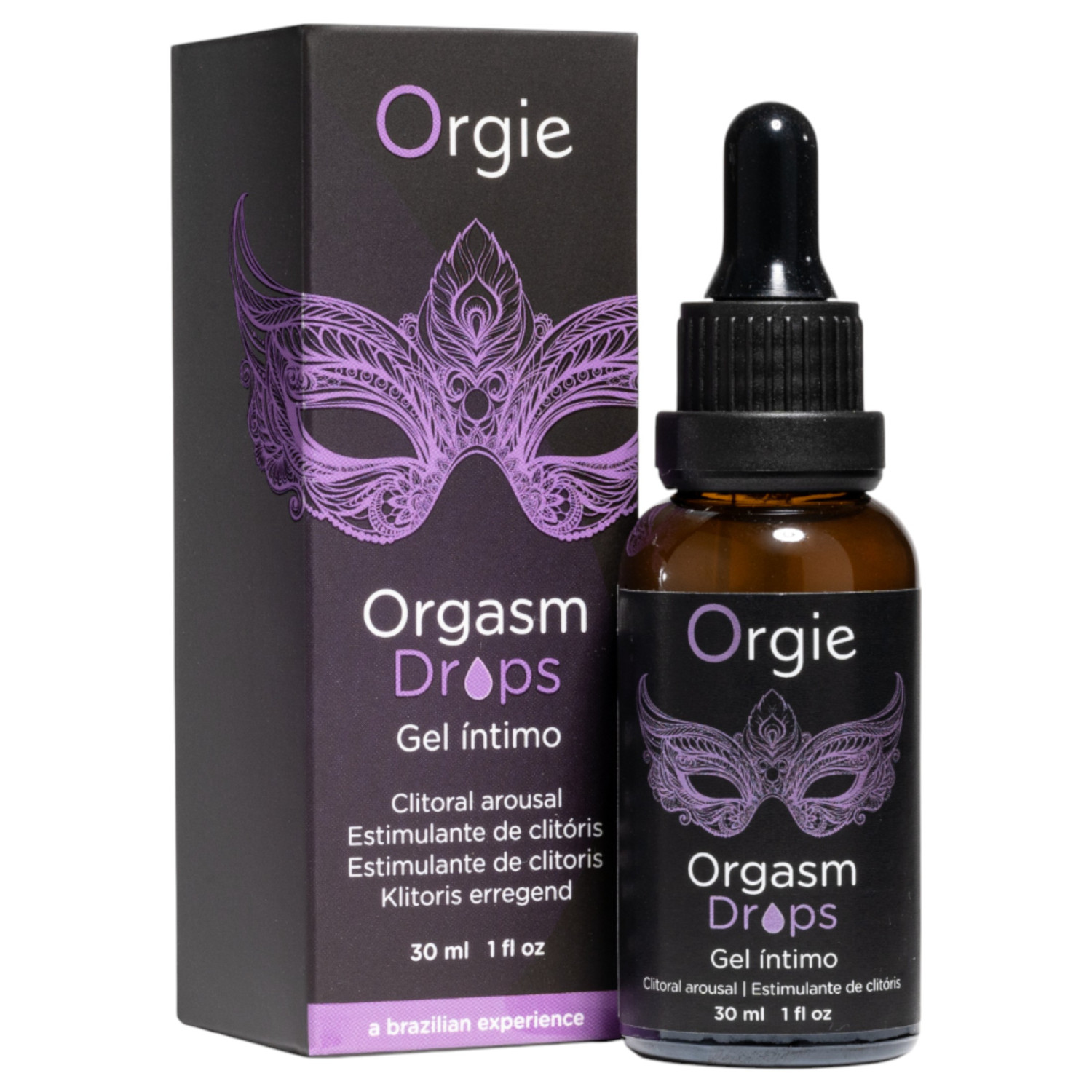 Orgie Orgasm Drops kapky na klitoris 30 ml