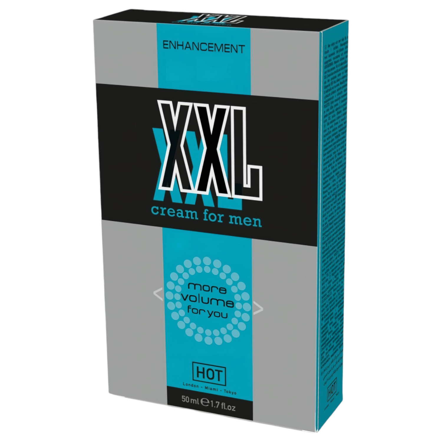 HOT XXL krém pro zvětšení penisu pro muže 50 ml