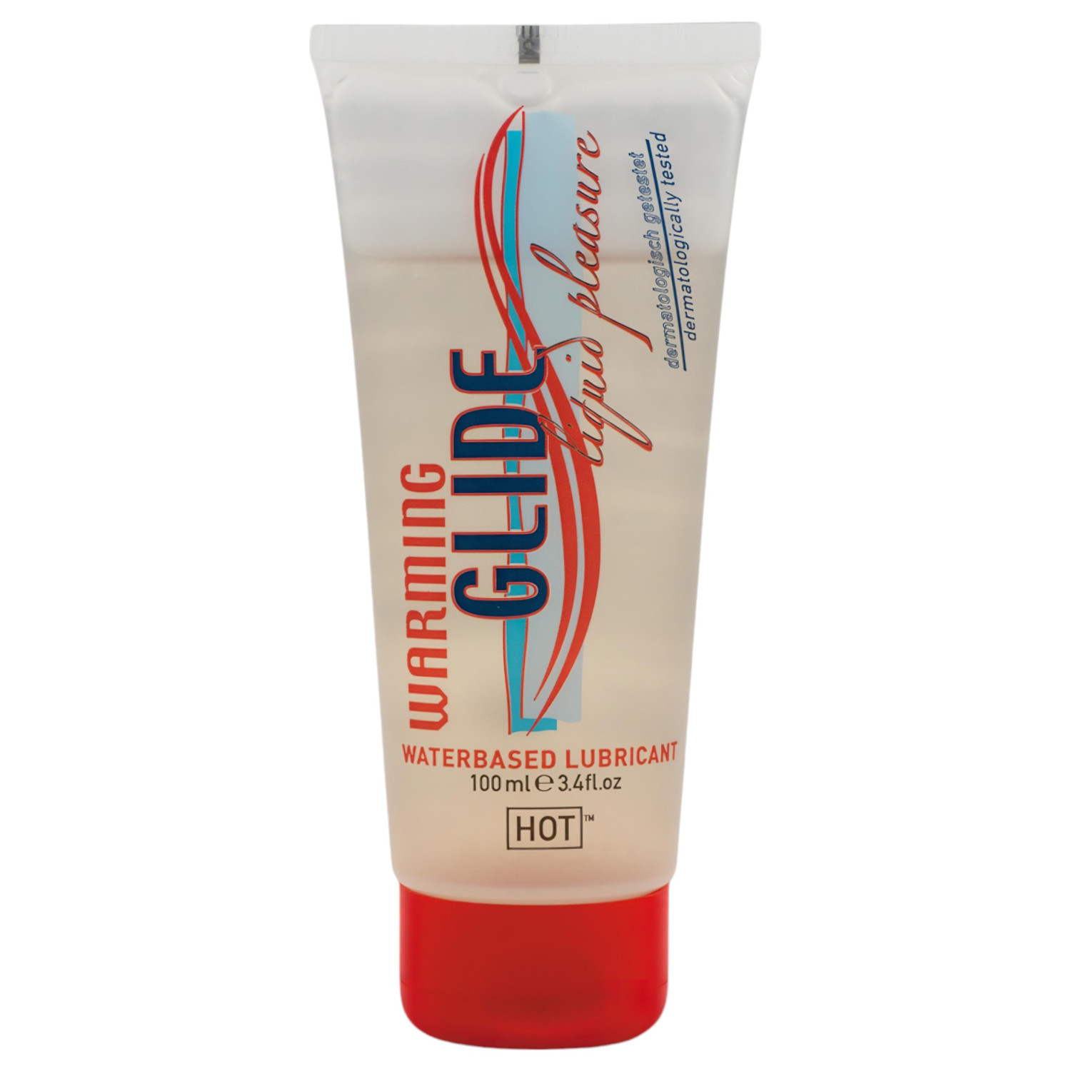 Hřejivý lubrikační gel Warming Glide Liquid Pleasure 100 ml
