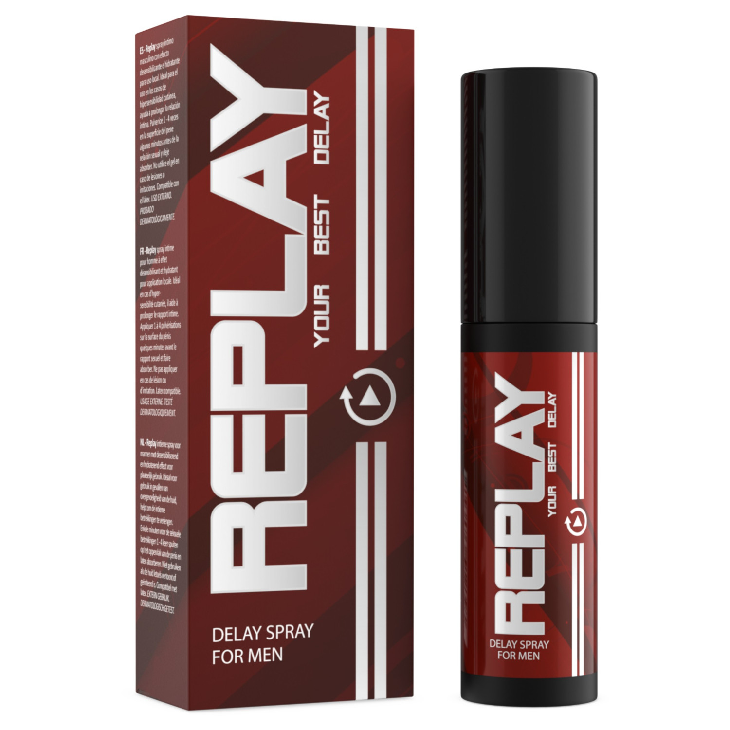 Intimateline Replay - zpožďovací sprej pro muže (20 ml)